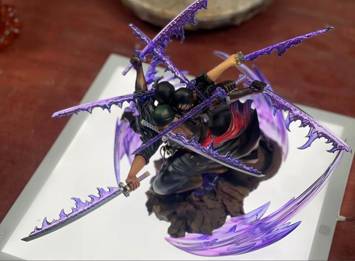 ROOMCRAZE personal studio Nine Swords Zoro Purple Sword Qi Figure Special Effect Accessories