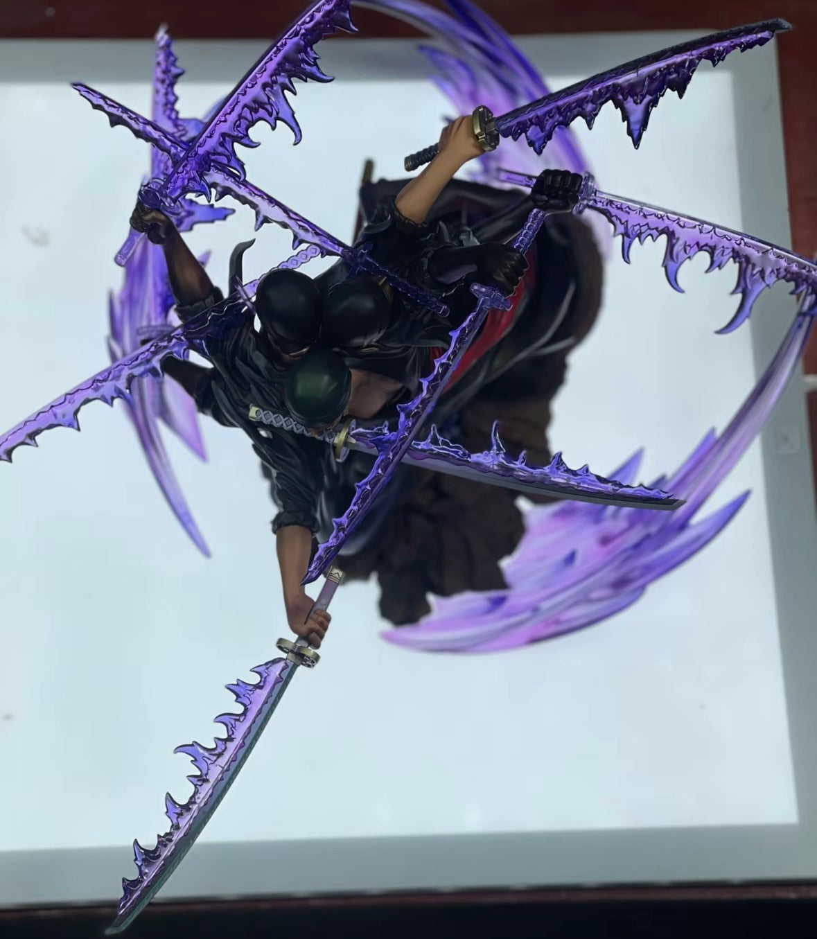 ROOMCRAZE personal studio Nine Swords Zoro Purple Sword Qi Figure Special Effect Accessories