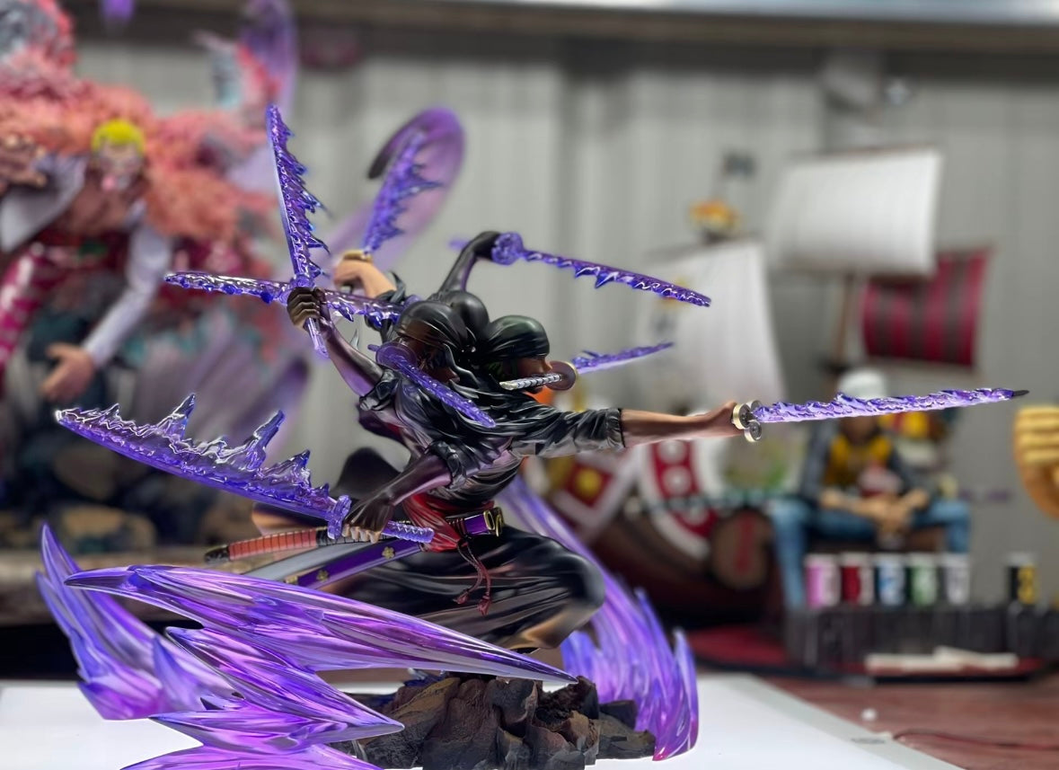 ROOMCRAZE personal studio Nine Swords Zoro Purple Sword Qi Figure Special Effect Accessories